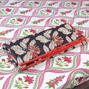 Azalea Hand Block Printed Quilt